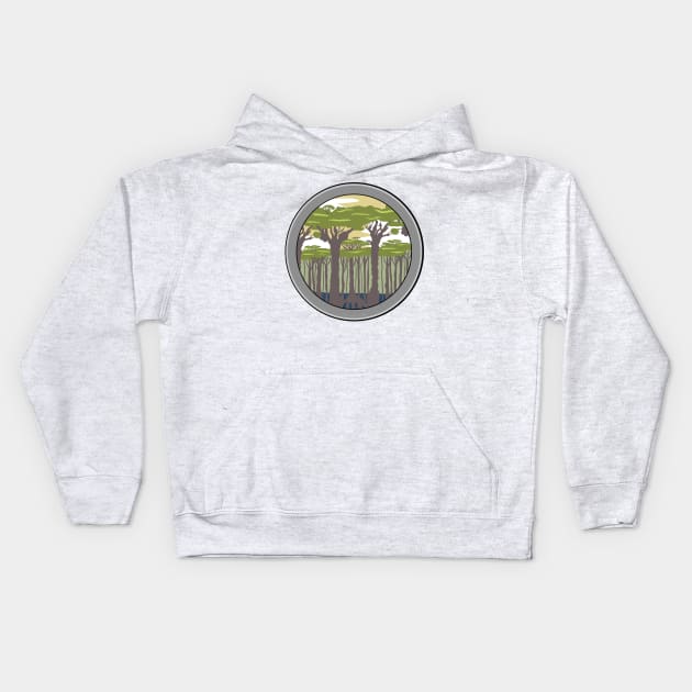Place of Learning Kids Hoodie by Keltaria